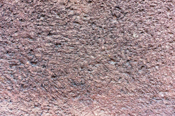 Primer Plano Piedra Rugosa Marrón Rojiza Agrietada Con Fondo Textura — Foto de Stock