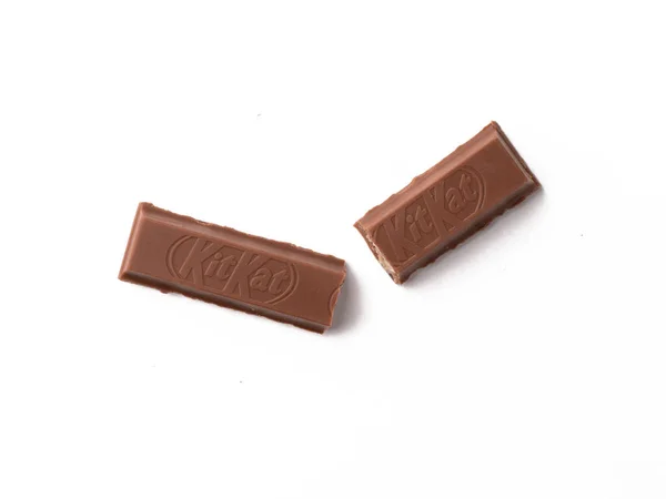 Assam India Augest 2020 Kitkat Chocolate Bar Isolated Stock Image — 스톡 사진