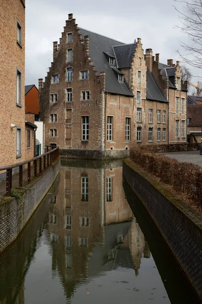 Belçika Nın Flaman Brabant Kenti Diest Bulunan Demer Nehri Yüzyıl — Stok fotoğraf