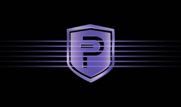 Pivx Virtual Currency Images Illustration — 图库照片