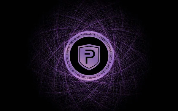Pivx Virtual Currency Images Illustration — стоковое фото