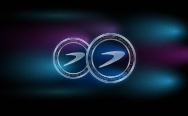 tellor-trb virtual currency images. 3d illustration