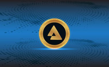 işitsel sanal para birimi görüntüsü. 3d illüstrasyon.