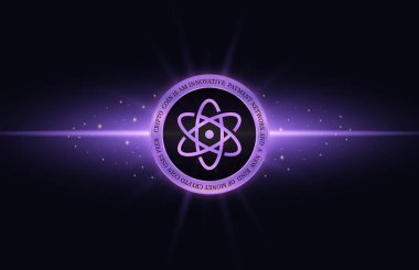 proton-xpr sanal para birimi logosu. 3d illüstrasyon.