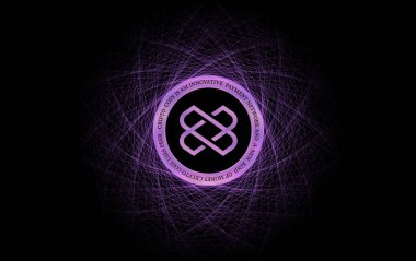 ağ dokuma sanal para birimi resimleri. 3d illüstrasyon