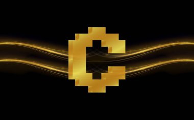 Image of convex finance-cvx virtual currency. 3d illustration