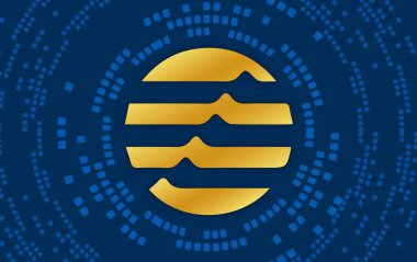 aptos-apt virtual currency images. 3d illustration