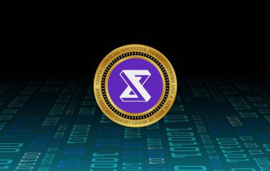 idex virtual currency image. 3d illustrations