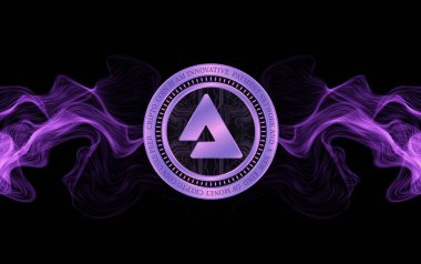 işitsel sanal para birimi görüntüsü. 3d illüstrasyon.