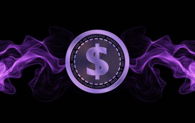 Para birimlerinin logoları. Dolar para birimi logosu. 3d illüstrasyon.