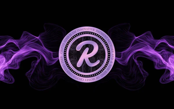 Obrazy Logo Wirtualnej Waluty Rafy Rysunki — Zdjęcie stockowe