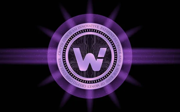Woo Network Woo Virtual Currency Logo Illustrations — Photo
