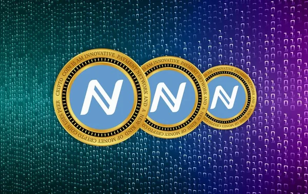 stock image namecoin-nmc virtual currency images. 3d illustration