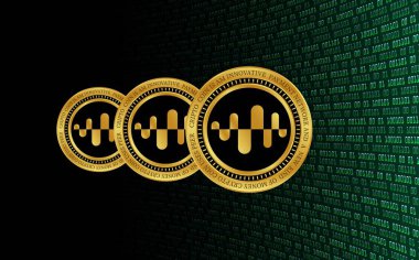 enzyme-mln virtual currency images. 3d illustration