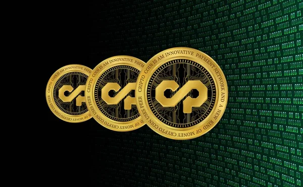 counterparty-xcp virtual currency images. 3d illustrations.
