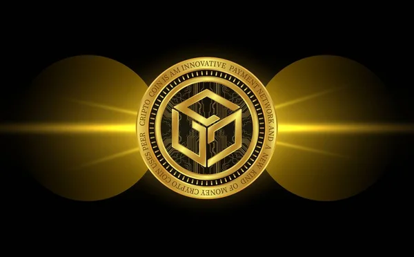 Gala Virtual Currency Image Digital Background Illustrations — Fotografia de Stock