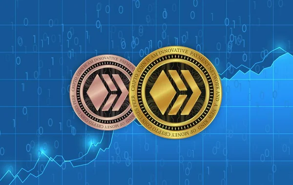 Hive Cryptocurrency Images Illustration — Stock Photo, Image