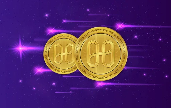Harmony One Virtual Currency Logo Illustrations — Stock Photo, Image