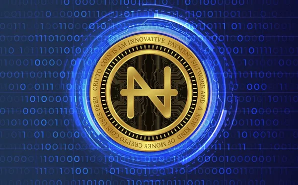 Navcoin Nav Virtual Currency Images Illustration — Stok fotoğraf
