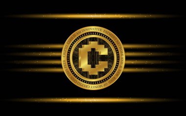 Image of convex finance-cvx virtual currency. 3d illustration