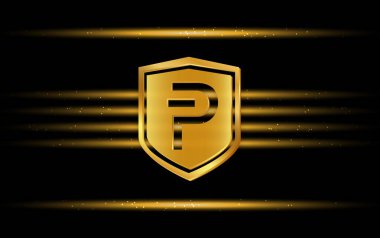 Pivx sanal para birimi resimleri. 3d illüstrasyon.