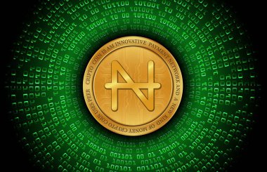 Navigasyon-sanal para birimi görüntüleri. 3d illüstrasyon