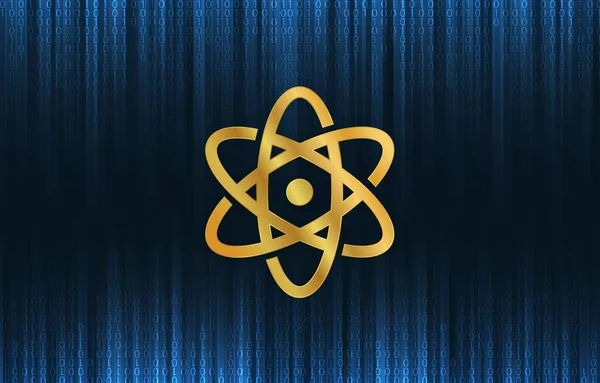 Logotipo Moeda Virtual Proton Xpr Ilustrações — Fotografia de Stock