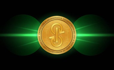 Lonn-yfi sanal para birimi görüntüleri. 3d illüstrasyon