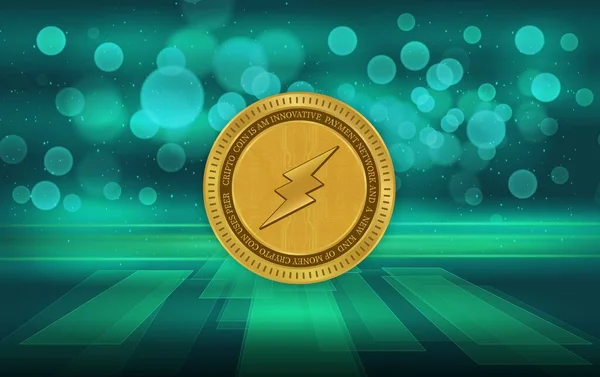 Das Electroneum Etn Logo Der Virtuellen Währung Zeichnungen — Stockfoto