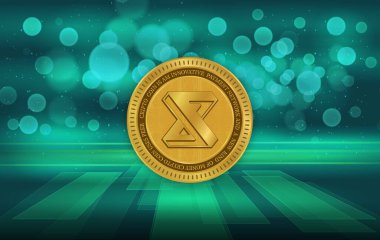 idex virtual currency image. 3d illustrations