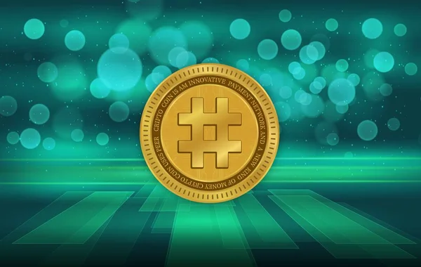 Reserve Rights Rsr Cryptocurrency Images Digital Background — 스톡 사진
