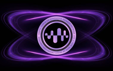 enzyme-mln virtual currency images. 3d illustration