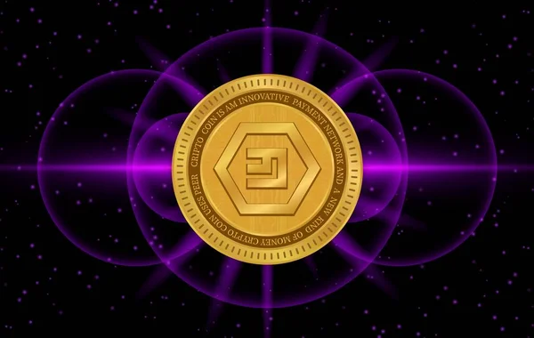 Emercoin Emc Virtual Currency Images Illustration — Stock Photo, Image