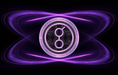 Golem-gnt sanal para birimi görüntüleri. 3d illüstrasyon