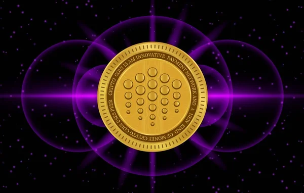 Océan Monnaie Virtuelle Images Logo Illustration — Photo
