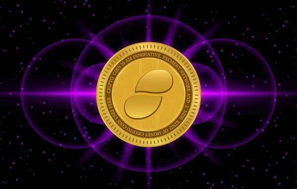Status Snt Virtual Currency Images Digital Background Illustrations — Stock Photo, Image