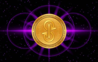 Lonn-yfi sanal para birimi görüntüleri. 3d illüstrasyon