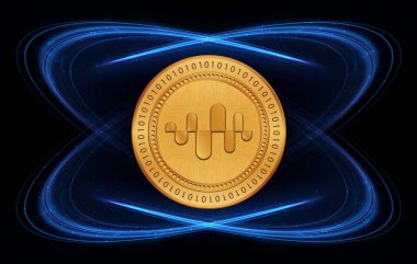 enzyme-mln virtual currency images. 3d illustration
