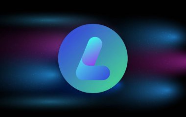 largo coin-lrg is a virtual currency logo. 3d illustrations.