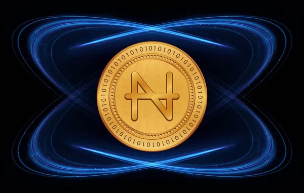 Navcoin Nav Virtual Currency Images Illustration — 스톡 사진