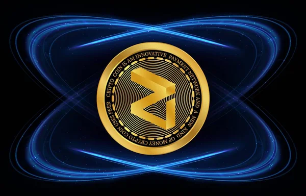 Zilliqa Zil Virtual Currency Images Illustrations — Stock fotografie