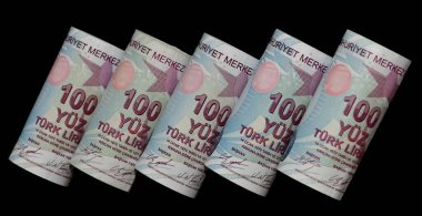 Çeşitli ülkelerin banknotlarının görüntüleri. Türk Lirası fotoğrafları.