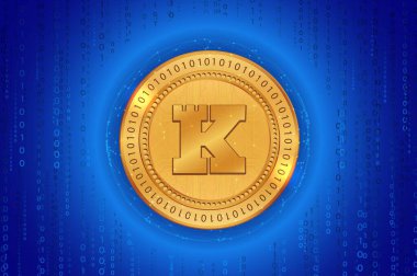 Ağ sanal para birimi görüntülerini koru. 3d illüstrasyon.