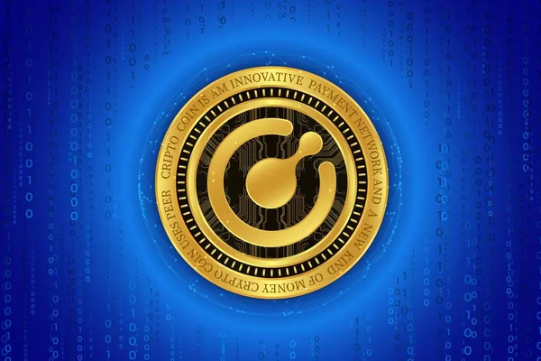 Komodo Kmd Virtual Currency Logo Images Illustrations — Stock Fotó