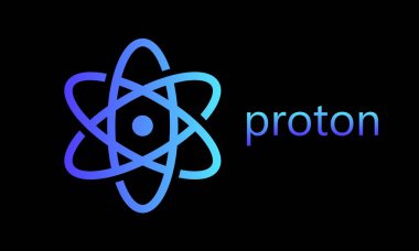 Siyah arkaplandaki dijital para logoları. 3d illüstrasyon.