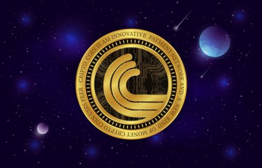 bittorrent-bttc sanal para birimi resmi dijital arkaplanda. 3d illüstrasyon.