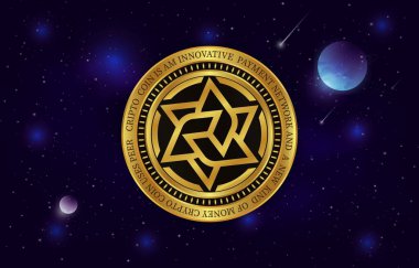 Iris sanal para birimi görüntüleri. 3d illüstrasyon.