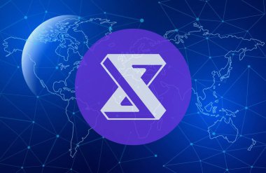 idex virtual currency image. 3d illustrations