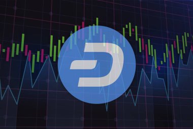 tire sanal para birimi logosu, 3 boyutlu çizimler.