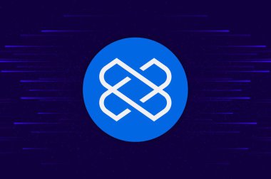 ağ dokuma sanal para birimi resimleri. 3d illüstrasyon